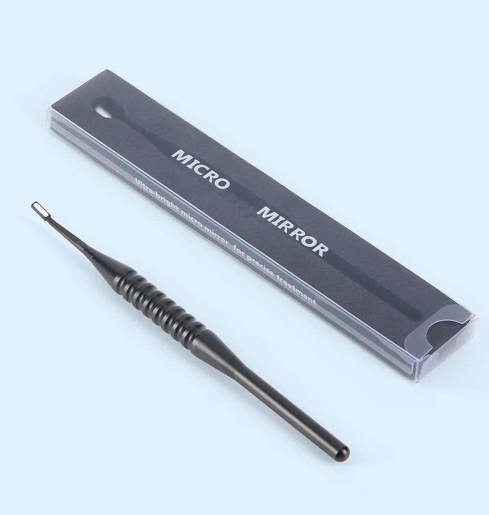 Azdent Dental Mikro-Mundspiegel, 2 mm/3 mm/5 mm, sterilisierbarer Reflektor, Odontoskop, Multifunktions-Überprüfung, oraler abnehmbarer Griff – Detail 16