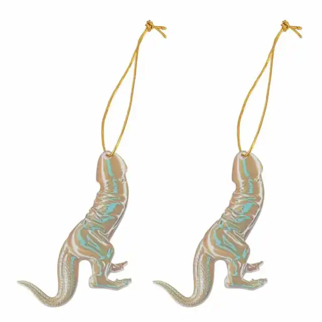 Dinoszaurusz Medál Akril Varázsa Otthoni Dekoráció A Zsinórral Autó Dinoszauruszok Témájú Partihoz - Image 2