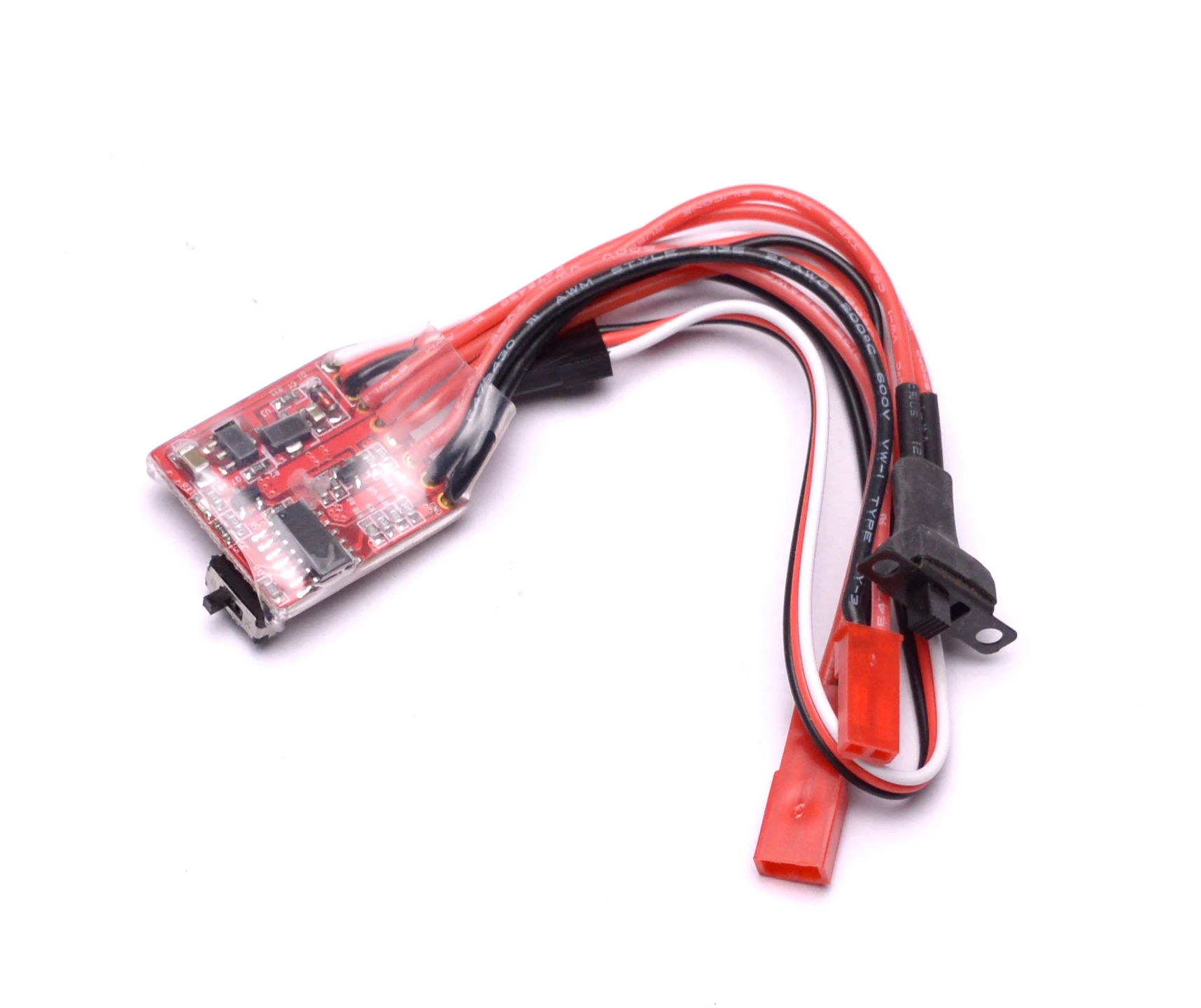 Pack d'accessoires incluant le Contrôleur de Vitesse ESC 20A/30A pour Moteur à Balais RC, câbles et manuel