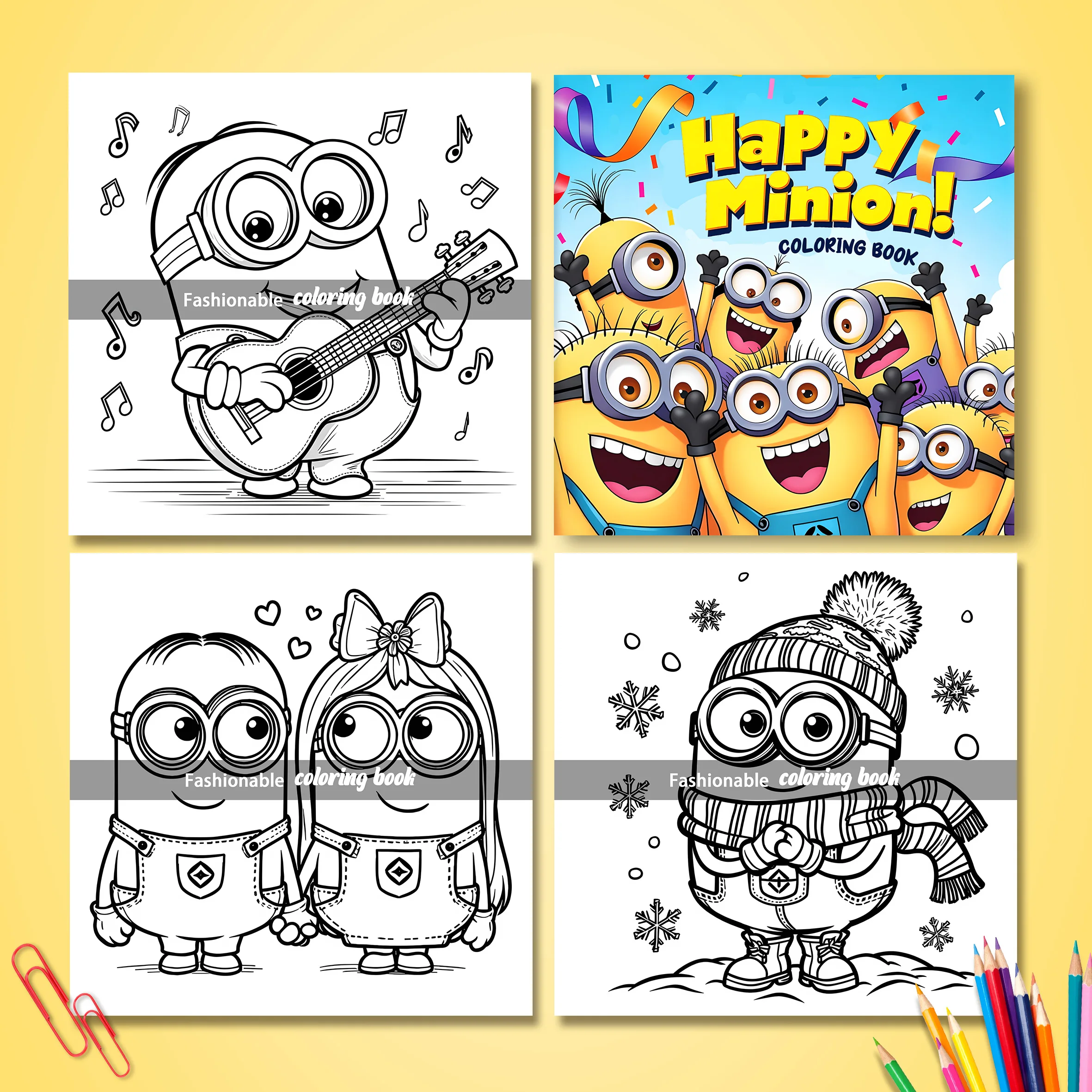 Happy Bold-easy Patterns Coloring Book for Adults Cute Drawing Book Perfect Gift for Party and Birthday 4