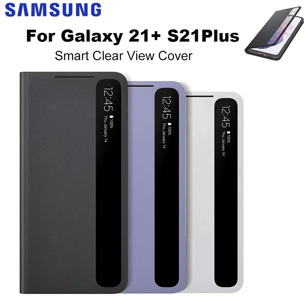 Samsung Phones Galaxy S21+ 5g Smart Clear View Cover Original For