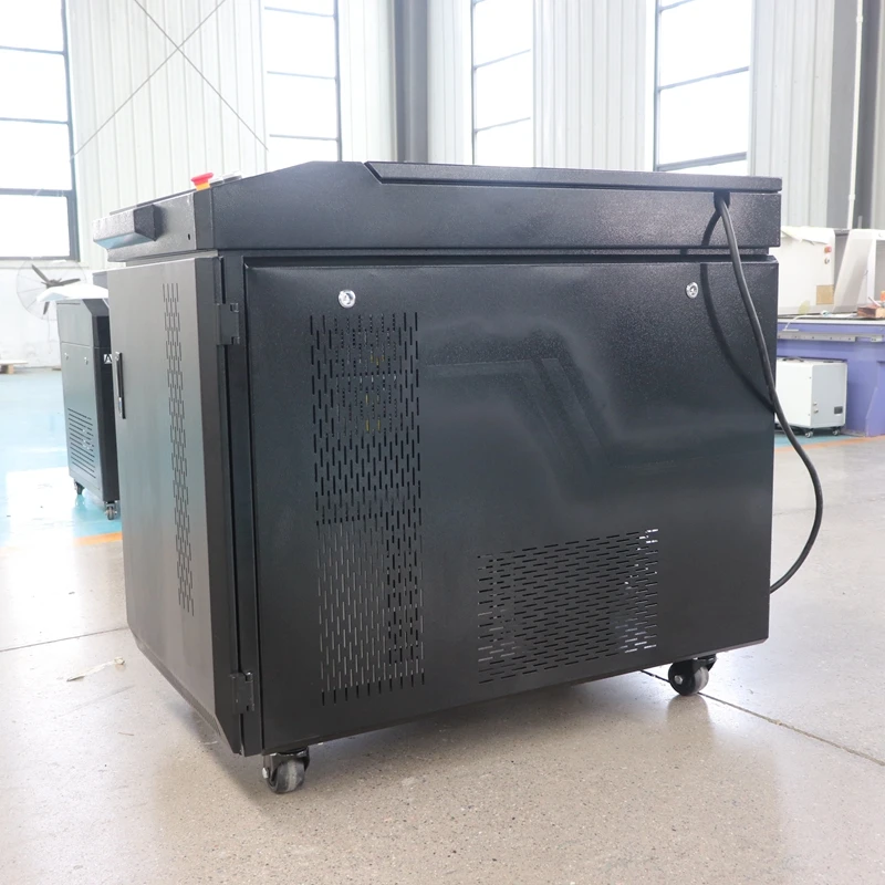Portable Metal Rust Removal Continous 1000w Fiber Metal Rust Laser Cleaning Machine 1500w 2000w Cleaner Customized Color 4