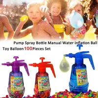 Outdoor Activities Air Water Bomb Balloon Pump Automatic Sealing Balloons Sand Pool Water Toys Water Balloon Pump Large Capacity 2