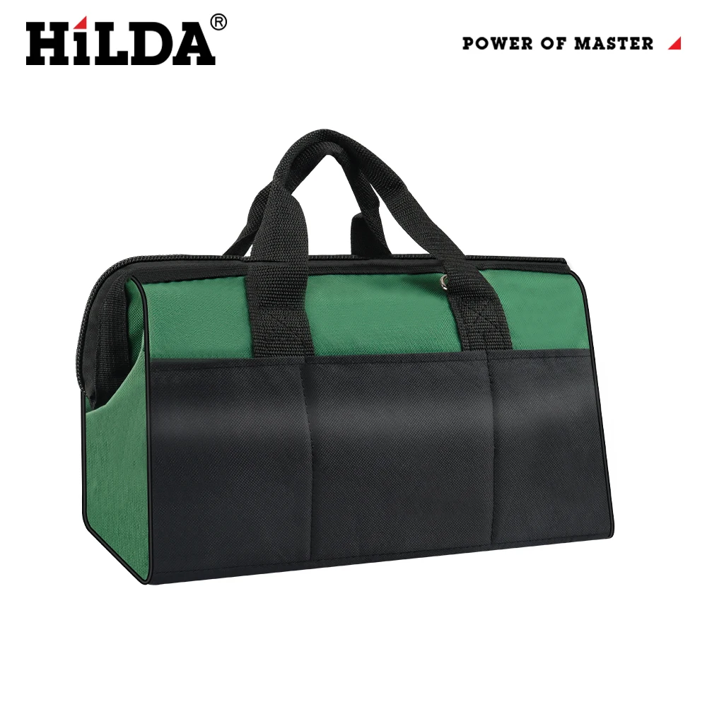 HILDA 휴대용 옥스포드 두꺼운 목공 보관용 핸드백 공구 가방 다기능 강력 내구성 가방