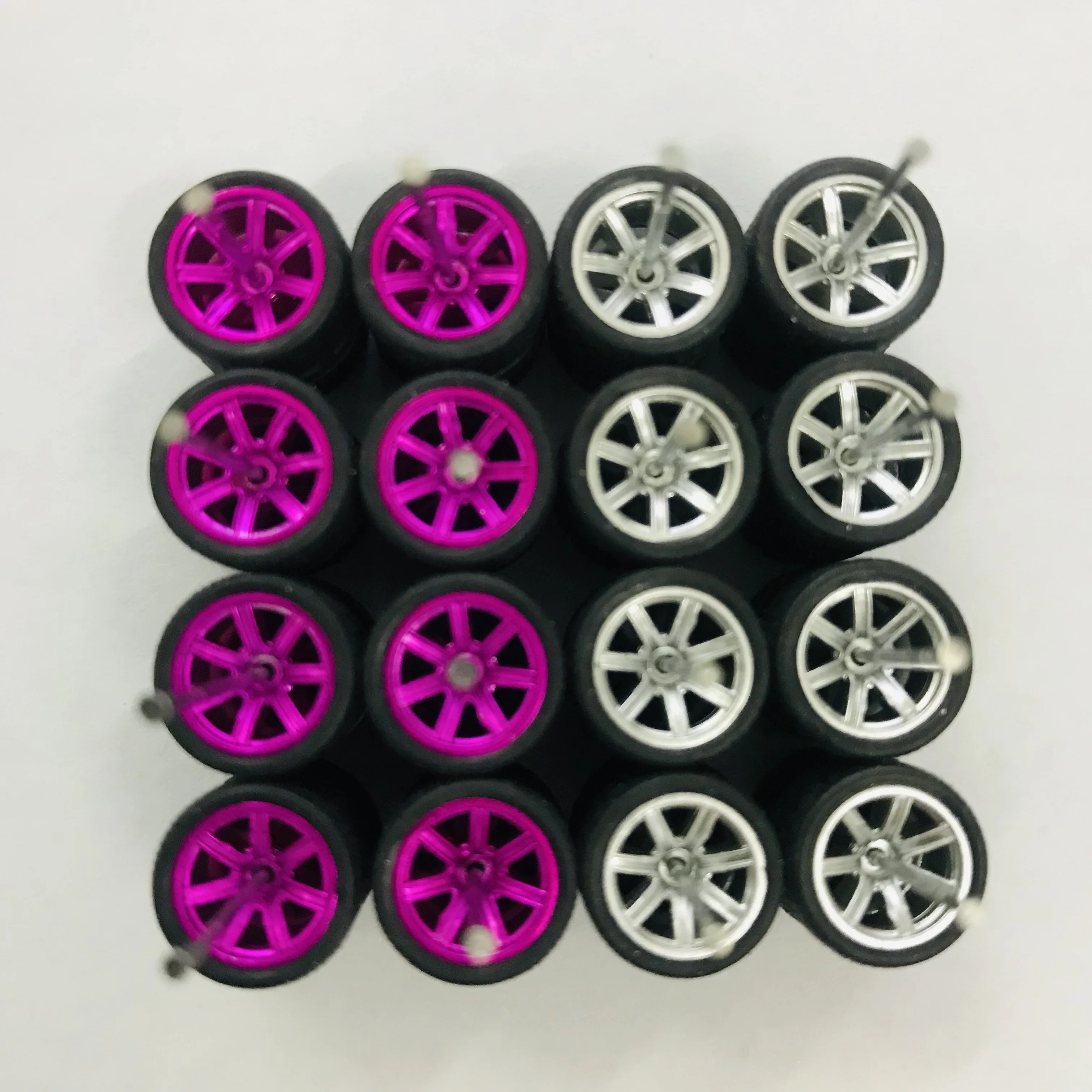 11mm-wheels-for-1-64-Scale-Alloy-Car-Models-1-64-wheels-with-1-64Tires ...