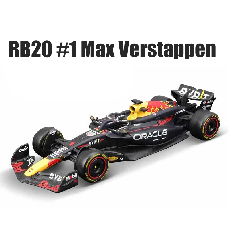 Bburago 1:43 F1 Team Red Bull Ferrari Mercedes Benz Aston Martin McLaren alloy luxury car die cast car model toy series Collecti 2