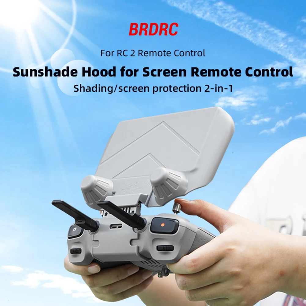Pare-soleil pliable pour télécommande DJI RC 2 - Protection écran