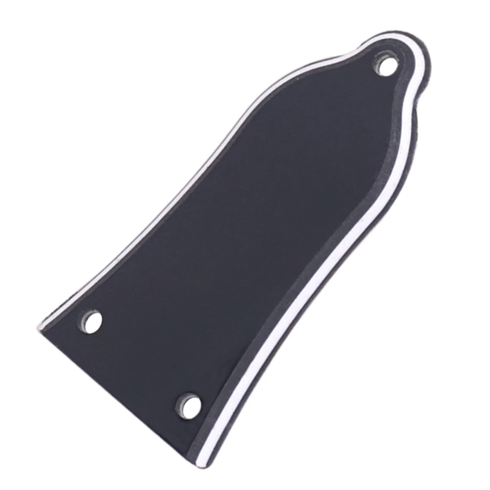 

3 Holes 3Ply Guitar Bell Shape PVC Bell Style Truss Rod Cover For Gibson Electric Guitar Truss Rod Cover Musical Instrument