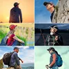 GADIEMKENSD UPF50+ Folding Outdoor Hat Quick Drying Waterproof Sun Hat Men Adjustable Golf Baseball Cap For Snapback Visors 6