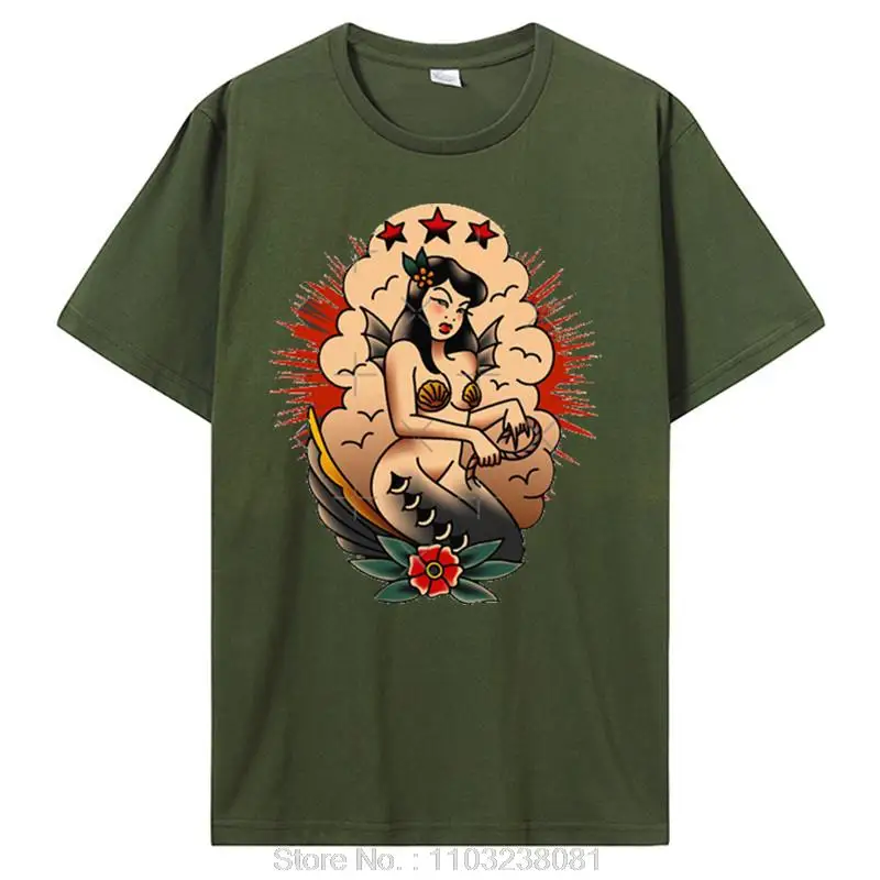 Verkauf Männer T Shirt Mode T-shirt Sommer Baumwolle Tops Pin Up Girl Hot Rod Rockabilly Tattoo Musik Garage Oldschool V8 USA_voghion.com