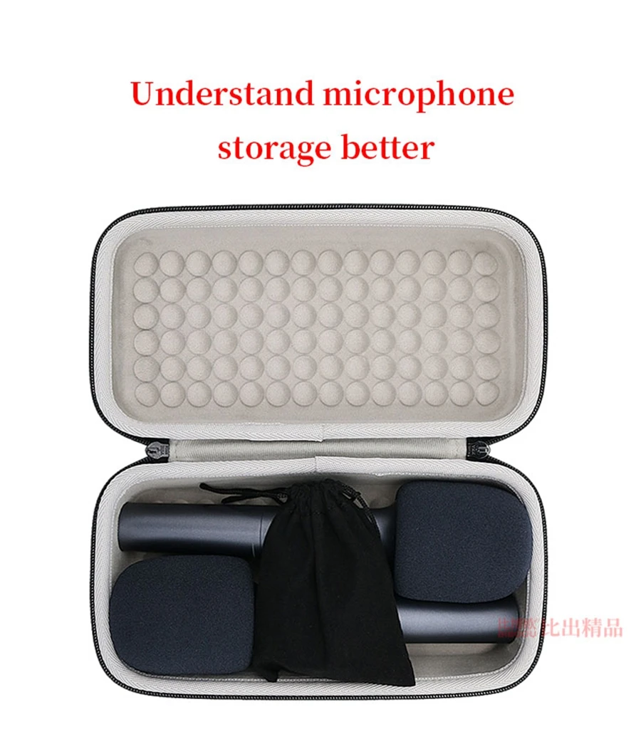 Hard EVA Storage Bag for XIAOMI MIJIA Karaoke Large Screen Microphone Box Portable Bluetooth K Song Travel Carrying Case