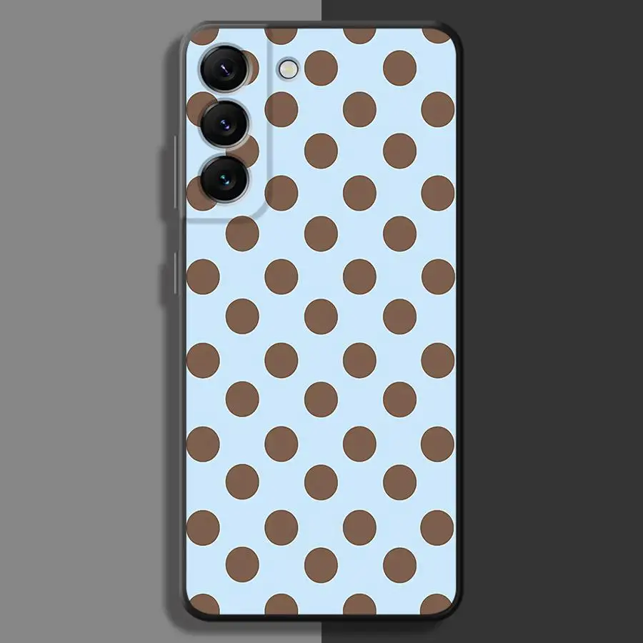 Retro Polka Dot Pattern Phone Case