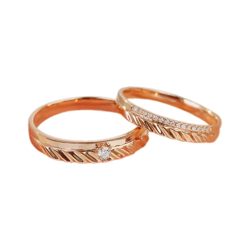 

Eternal Bond: парные кольца для влюбленных из 18-каратного золота в классическом желтом, белом и розовом золоте