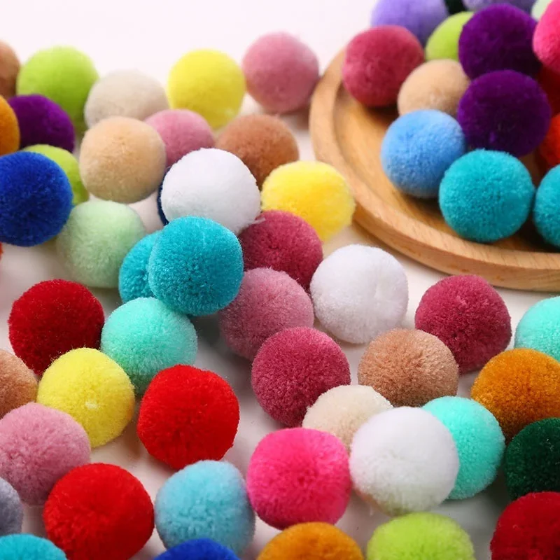 8-30MM Pom Poms Craft Supplies for DIY Decor