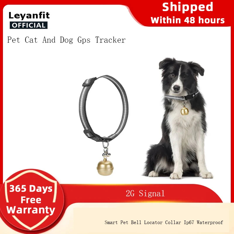 

Waterproof Pet GPS Tracking Device Bell Shape Hidden Anti-theft Dog Cat GPS Tracker Support APP+Web Tracking System