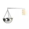 ChuHan 12/20cm Sauna Aromatherapy Oil Bowl Sauna Aroma Cup Bowl Stainless Steel Essential Oil Holder Sauna Steam Room Accessorie 4