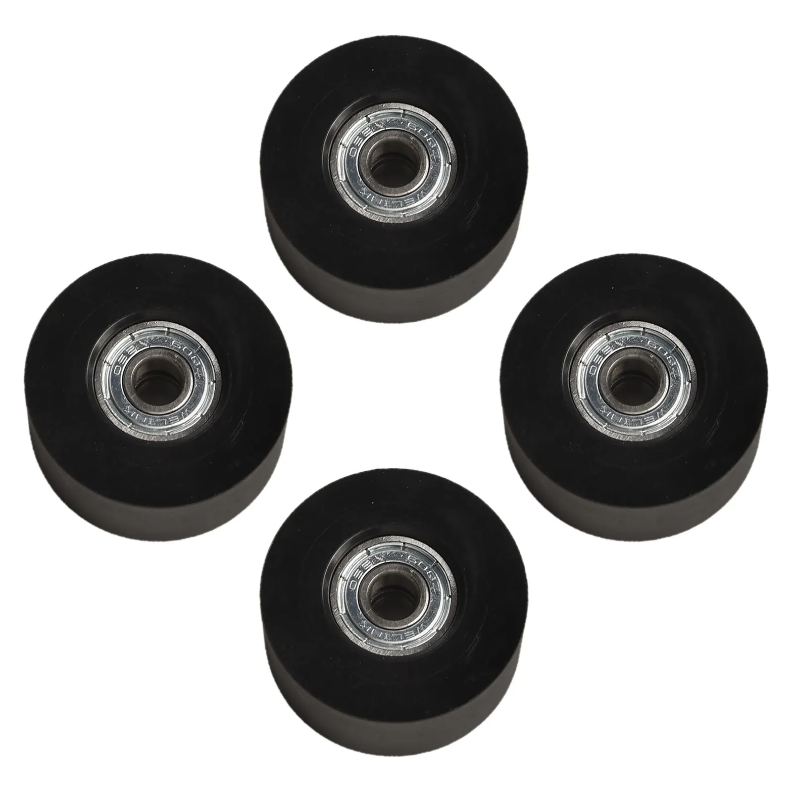 4pcs Rowing Machine Seats Wheel 45x21x8mm Seat Cushion Limit Wheel For Rowing Machine Fitness Equipment Accessories