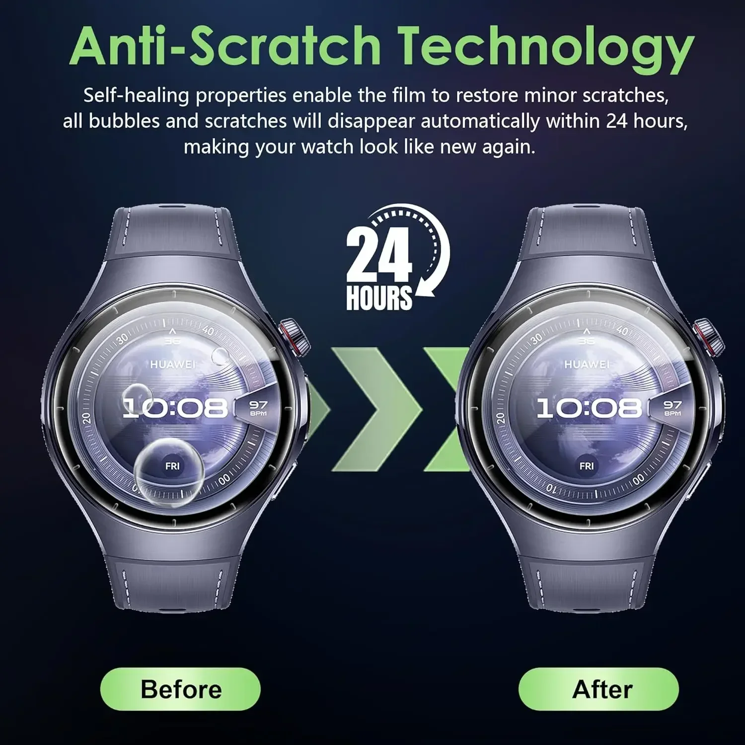 3D Full Coverage Flim Soft Screen Protector For Huawei Watch 5 42mm/46mm Anti-Scratch Films Protective Cover For Huawei Watch5