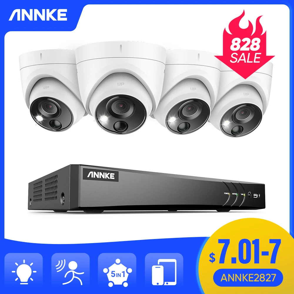 annke 5mp lite security camera system