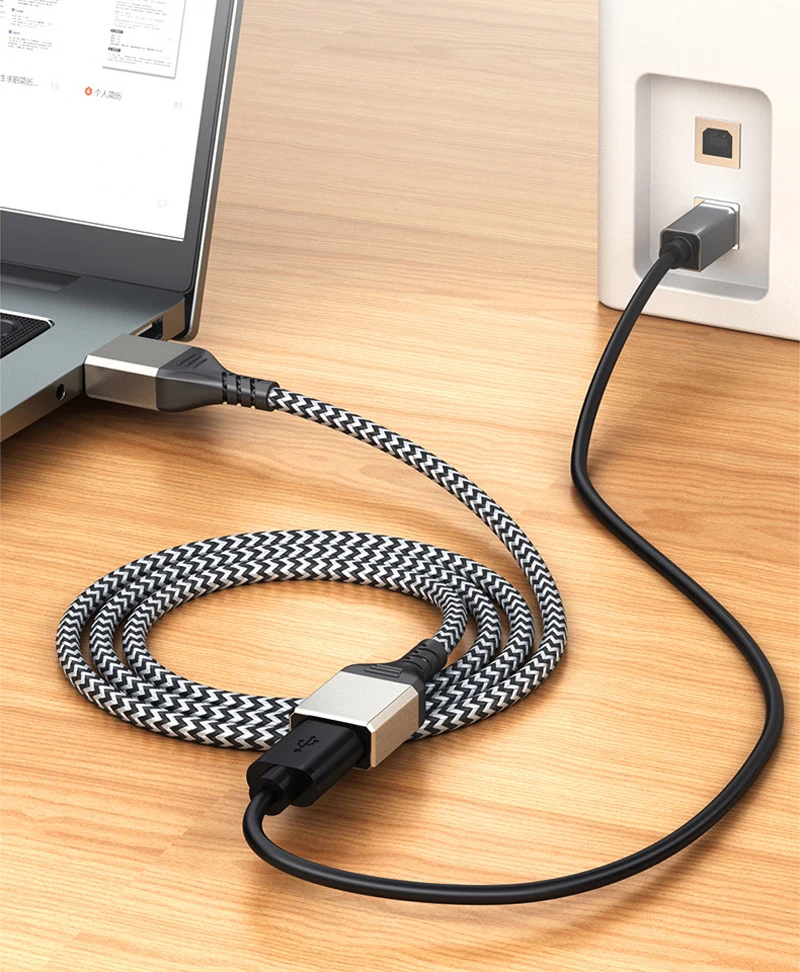 Premium Braided USB 3.0 Extension Cable - High-Speed Data Transfer Cord