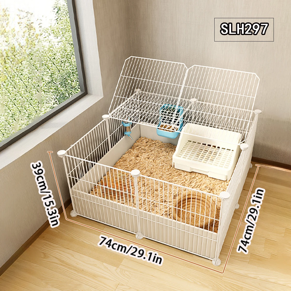 XL Indoor Rabbit & Guinea Pig Cage 5