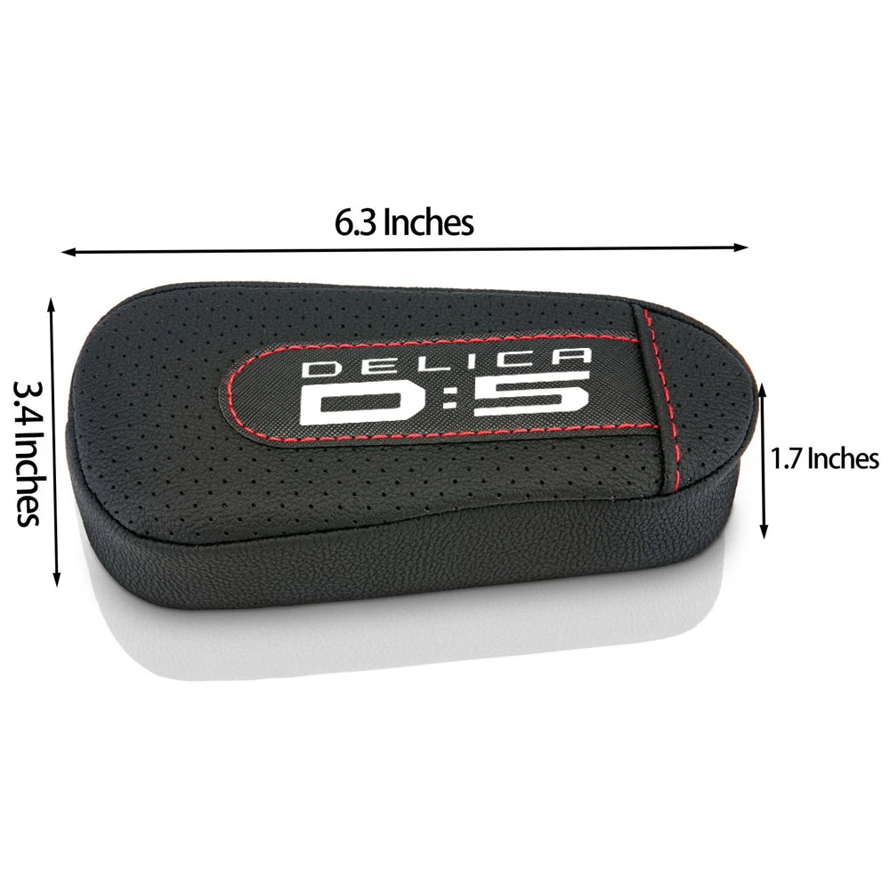 Soft Leather Leg Cushion Knee Pad Armrest pad Interior Car Accessories For Mitsubishi Delica D5 car seat cushion knee cushion car cushion
