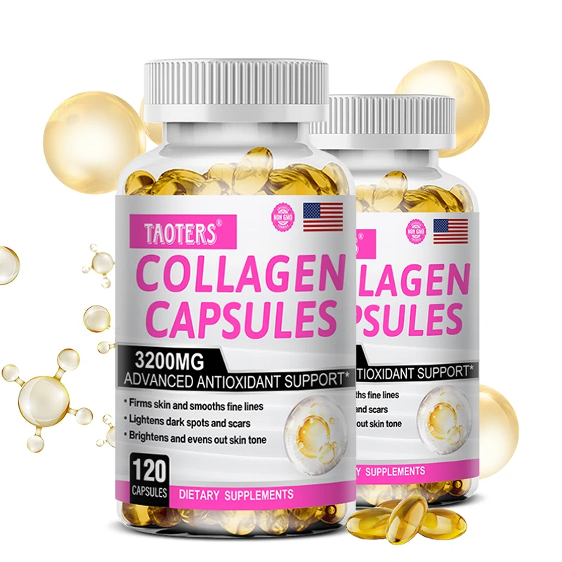 

Collagen Supplement - Promotes Healthy Hair, Skin, Nails and Joints, Supports Brightening and Firming Skin - Antioxidants