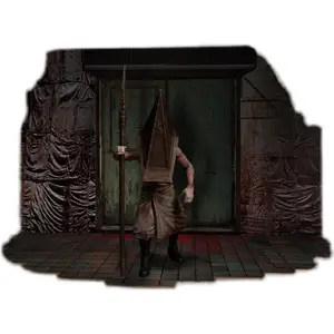 18Cm Game Series Silent Hill: Revelation 3D Red Pyramid Thing Sp 055 with  Sword Weapon Pvc Action Figure Collectible Model Toy - AliExpress