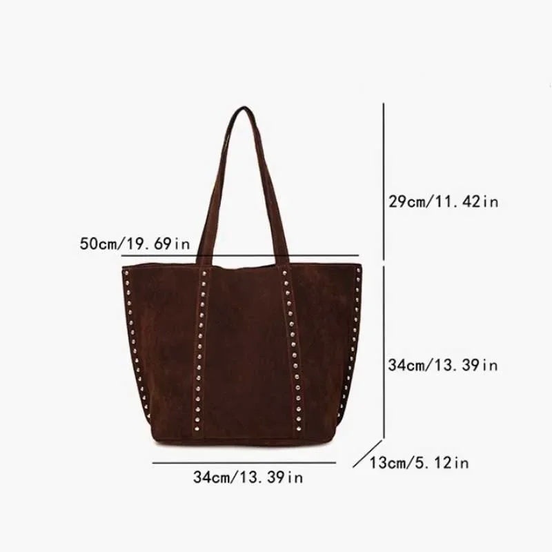 Fashion Microfiber Solid Sewing Shoulder Bags 2026 High Quality Retro Sweet Handbags Brand Sequined Large Capacity Bag for Women