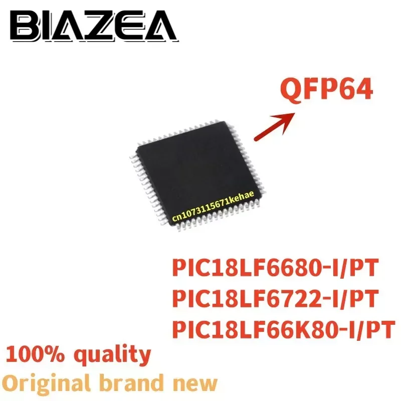 

1 шт PIC18LF6680-I/PT PIC18LF6722-I/PT PIC18LF66K80-I/PT QFP64