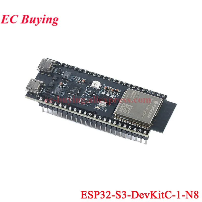 ตัวเลือกสินค้า บอร์ดพัฒนา ESP32-S3 โมดูล Wi-Fi 2.4G และ Bluetooth เสริม Type-C