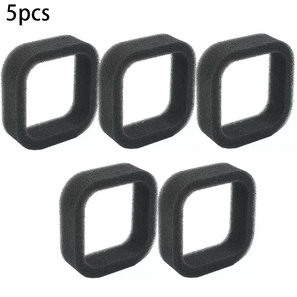 5Pcs Air Filter For Various Strimmers 50X43mm Filters Sponge Lawn Mower Trimmer Supplies Garden Grass Cutter Parts Replacement carburetor kit for honda gcv135 gcv160 gc135 160 hrb216 hrs216 hrr216 lawn mower part replacement carburetor kit garden supplies