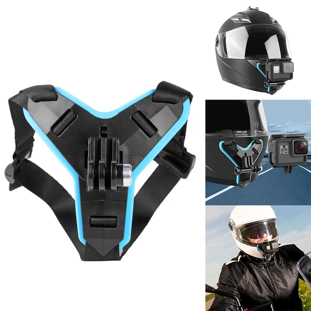 Action Camera Mount Holder Full Face Motorcycle Helmet Chin