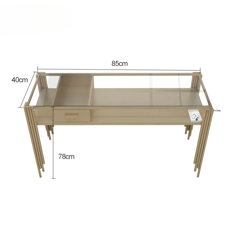 럭셔리 nordische moderne Nagel tische Manikukure 메이크업 전문, elle weiSe Nagel tische Wohnzimmer Mesa Manic ura Salon