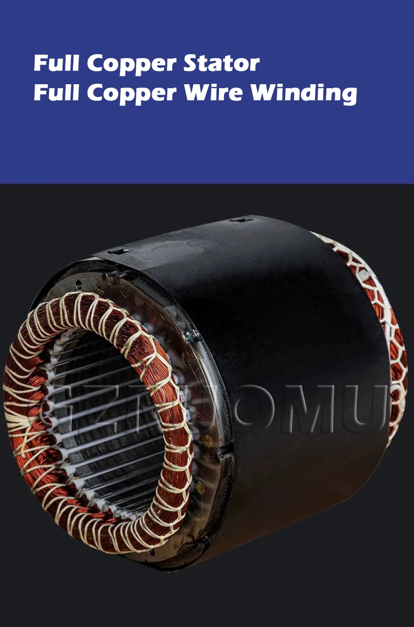High Power 6KW/8KW Pulley Generator AC Voltage  All Copper Small Generator 220V