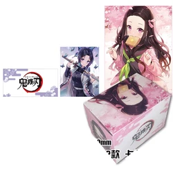 Boîte de rangement de cartes de jeu Demon Slayer, boîte de rangement Kimetsu No Yaiba, personnage périphérique, Table de jeu, jouets pour la famille, cadeau pour enfants 
