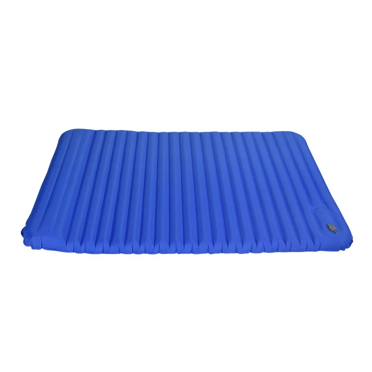 Ultralight Inflatable Camping Mattress self inflating Double Size Sleeping Pad Air Bed with Foot Pump Compact Air Mattress