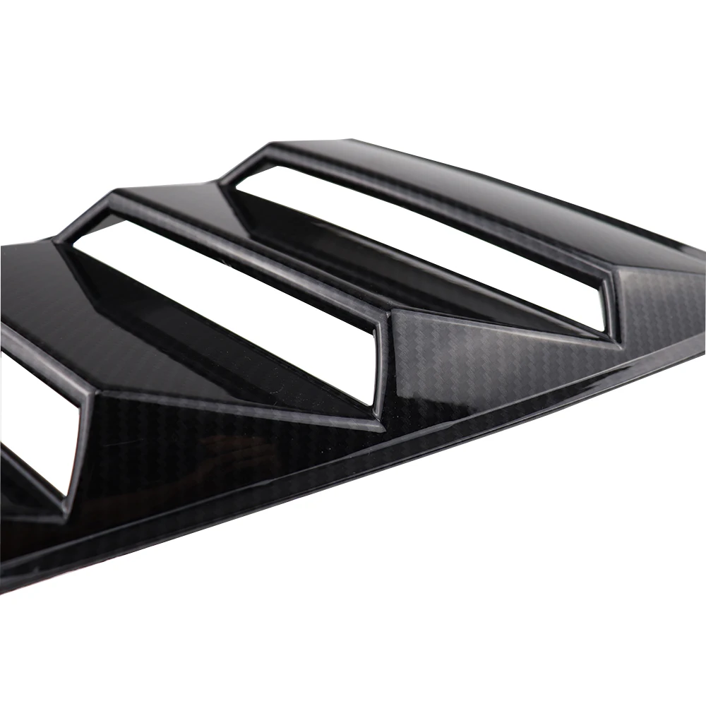 2PCS Car Rear Window Shutter Cover Spoiler Fit for Chevrolet Chevy Camaro 2016-2022 Quater Window Louvers Side Vent Trim