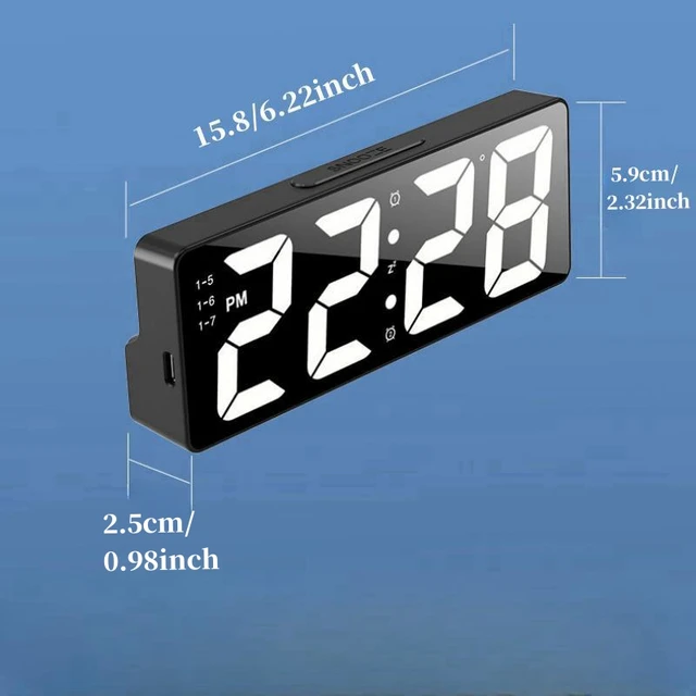 Voice Control Digital Alarm Clock 6