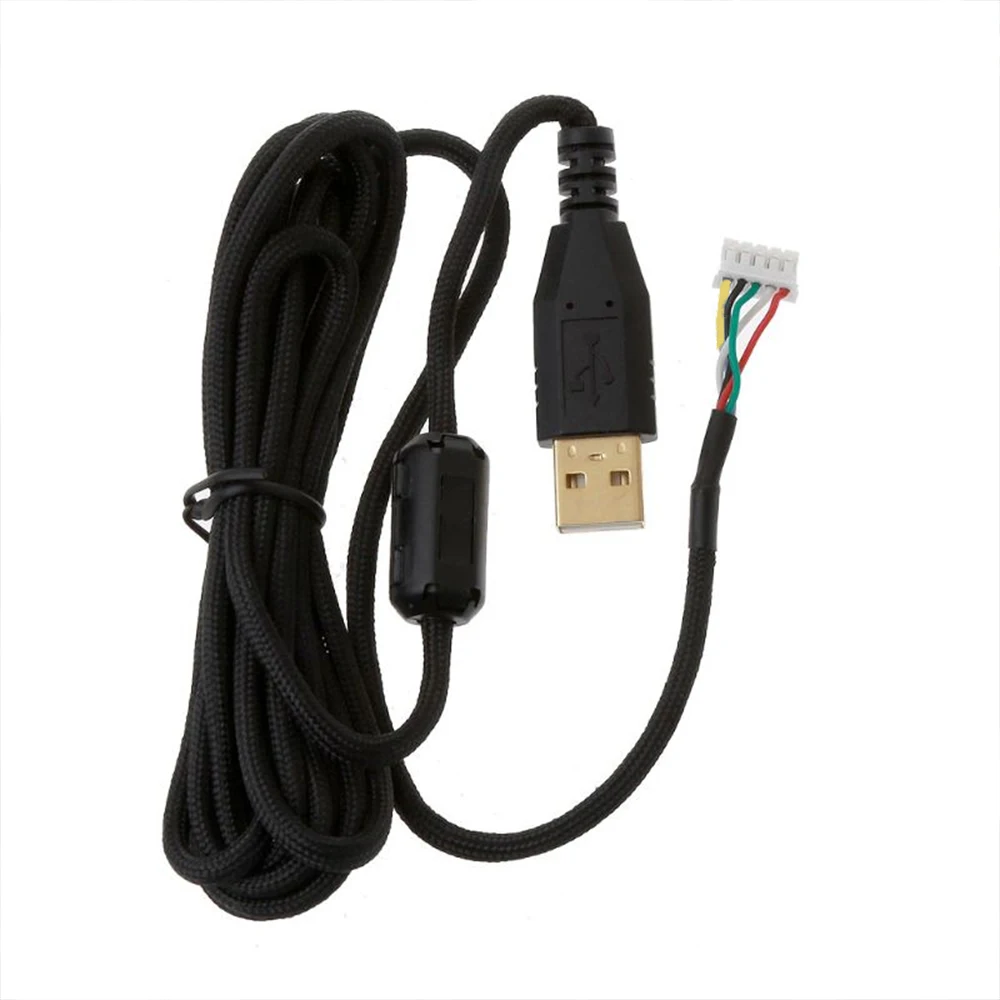 

Сменный нейлоновый USB-кабель в оплетке Удлинитель для мыши Redragon King Cobra