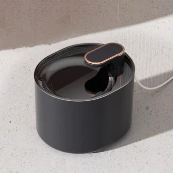 Distributore d'acqua per cani e gatti, non bagna il muso, con filtro a circolazione automatica, alimentato a corrente, accessori per animali domestici