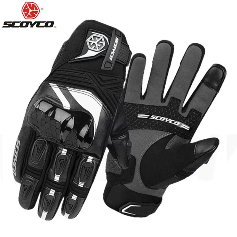 Produktbild von Scoyco MC10 Motorrad-Handschuhe – Winter, CE Level 1, Atmungsaktiv