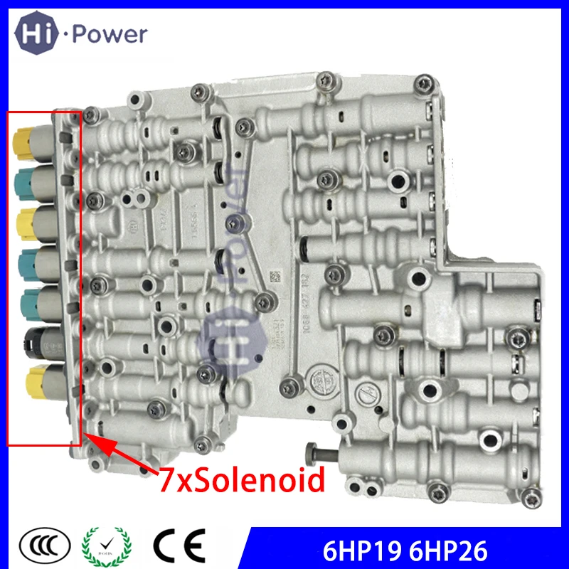 OEM ZF 6HP19 6HP26 Transmission Valve Body With Solenoid Suit For BMW