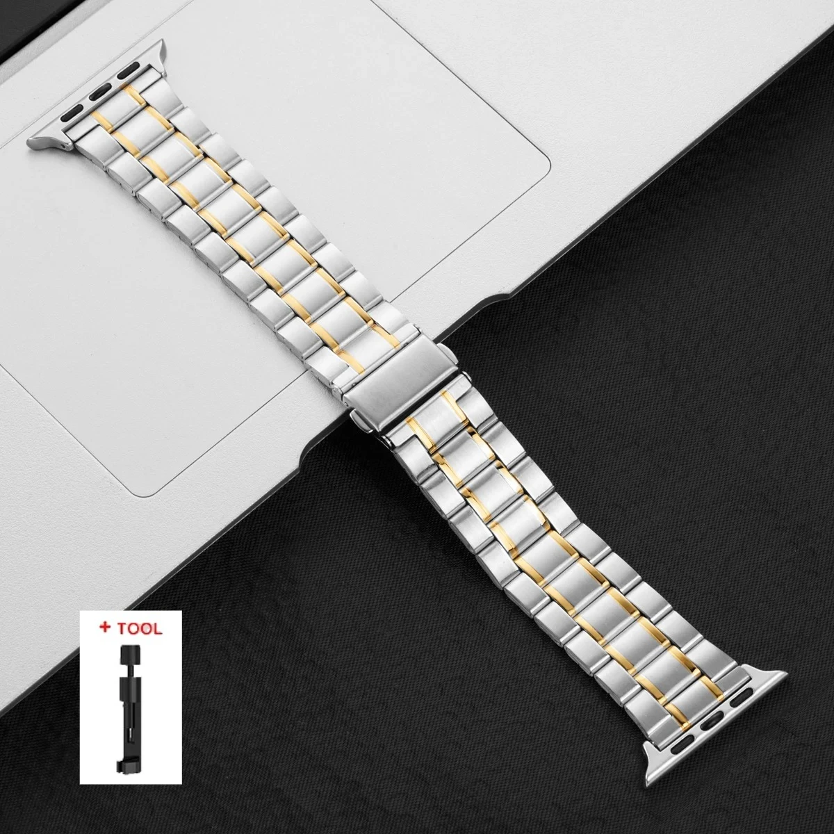 Premium Stainless Steel Watch Straps - Sleek Metal Band