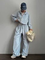 Ensemble 2 pièces en velours pour femmes, pantalon décontracté, veste Cardigan à capuche avec fermeture éclair et pantalon ample, survêtement de Sport, automne hiver 2
