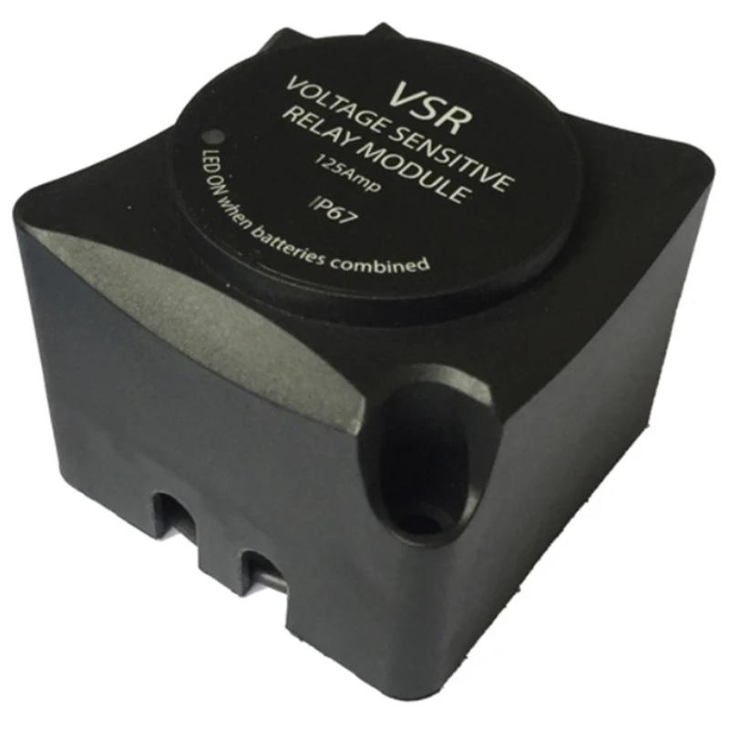 

Button Switch Voltage Sensitive Relay (VSR) / Automatic Charging Relay 125A Dual Battery Isolator Button Start