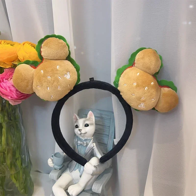 

Повязка на голову с ушками Микки-Мауса для девочек