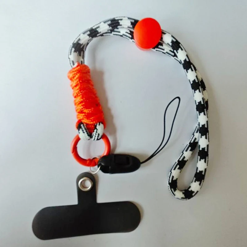 Universal geflochtene Handy Lanyard Strap hängende Ketten ring Schnur mit Patch Handy Armband für iPhone Pro/Max Xioami – Detail 5