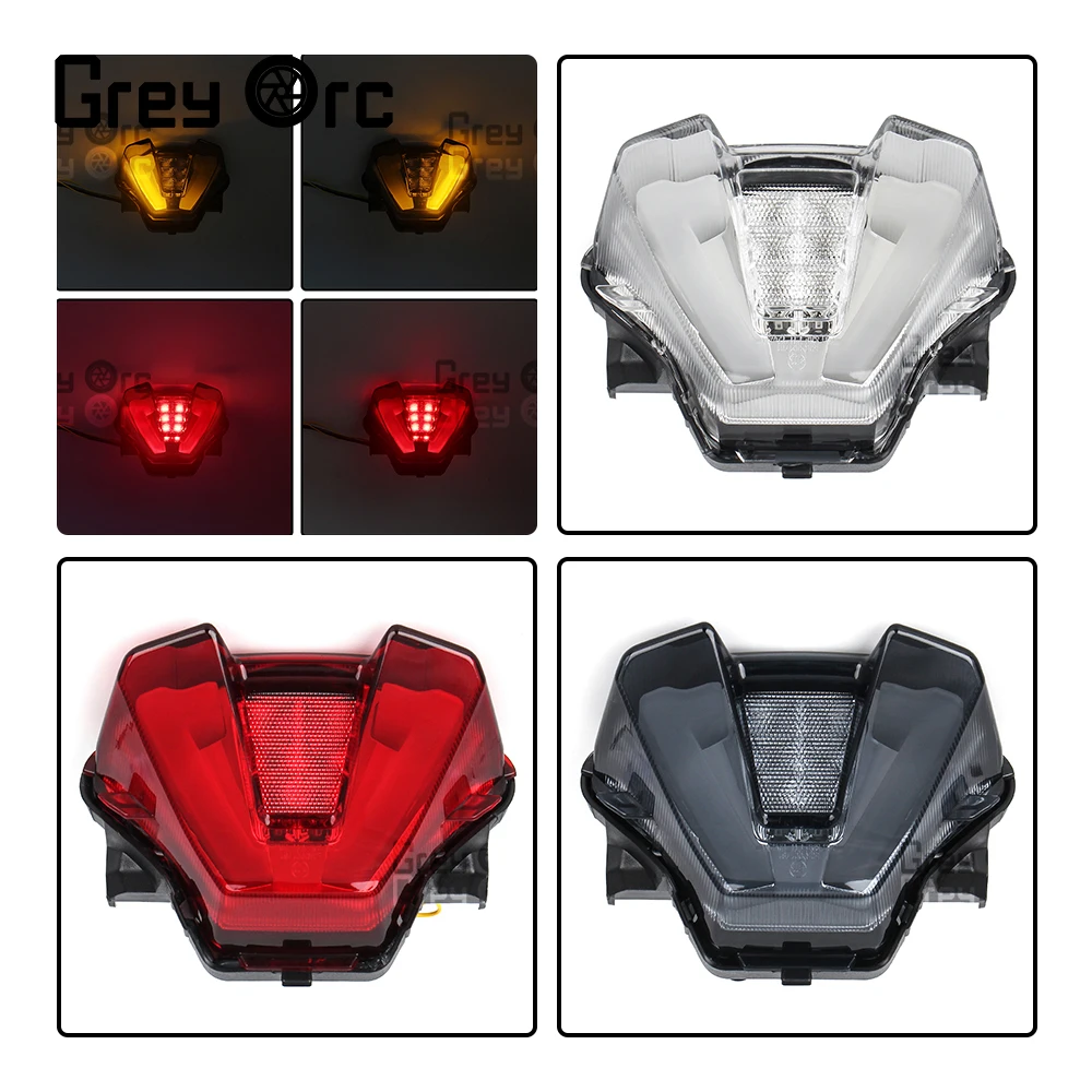 

For Yamaha MT 07 MT07 2021-2023 Rear LED Taillight With Brake Turn Signal Lamp Tail Light Integrated Motorcycle Accessories
