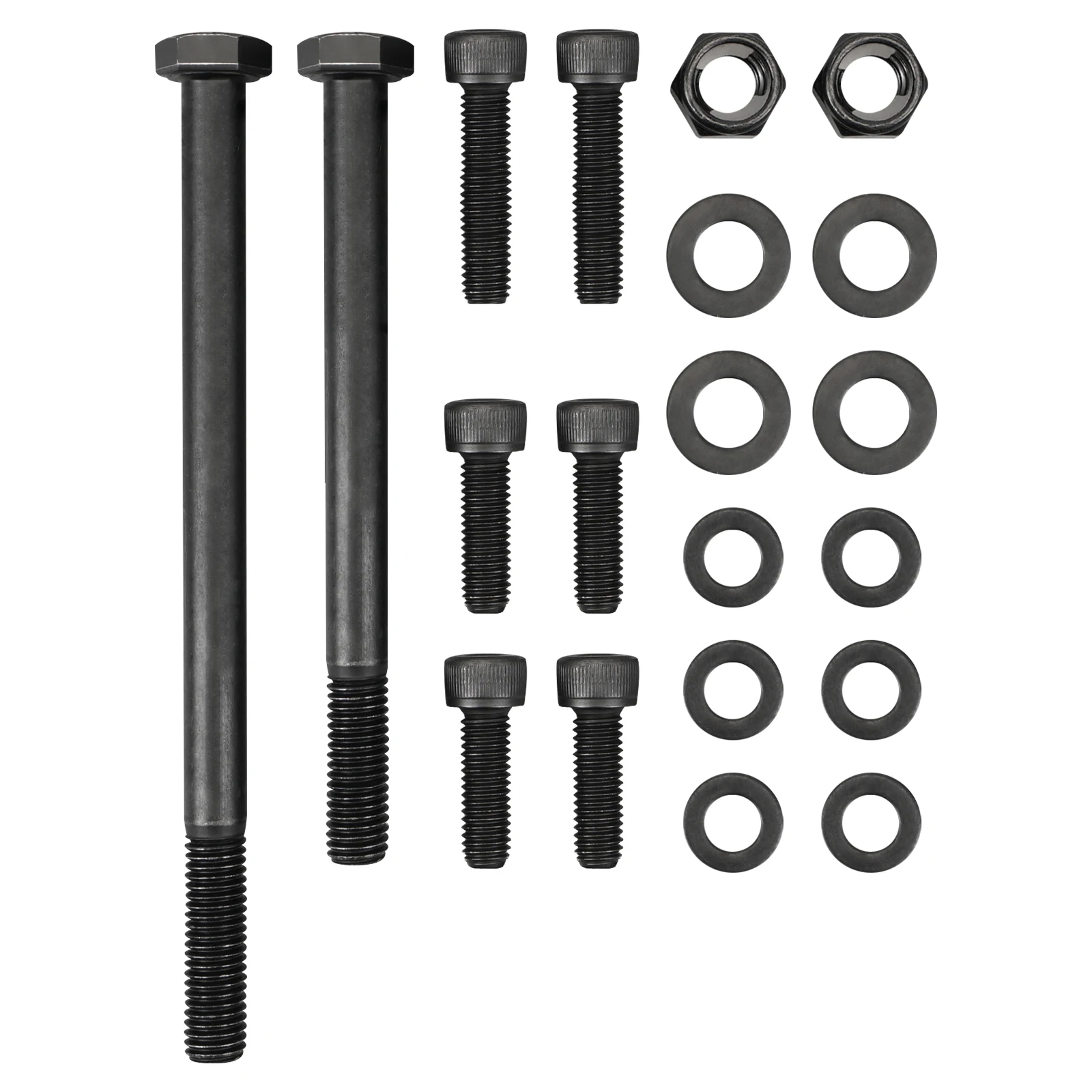 Motorhalterungen Schraubensatz für Yamaha Banshee 350 YFZ350 1987–1998 2000–2006 YFZ350SE SP Kohlenstoffstahl ATV Dirt Road Zubehör – Detail 3